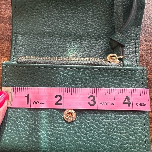 Women’s Steve Madden Green Small 4x3 wallet Summer Festivals Crossbody - Picture 8 of 9